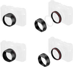 SmallRig 5848 Lens Hood for FUJIFILM X100VI / X100V musta