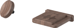 800q-05_136688 SmallRig 6239 Hot Shoe Cover for FUJIFILM Cameras (Walnut) -salamakengän suojus