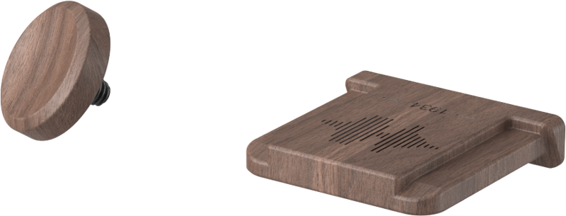 800q-05_136688 SmallRig 6239 Hot Shoe Cover for FUJIFILM Cameras (Walnut) -salamakengän suojus