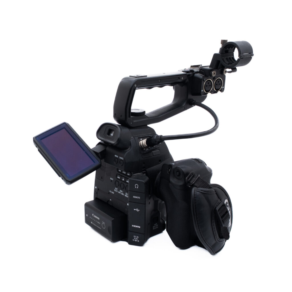 Canon C100 0041-2 Canon C100 DPAF (Kuvattu 598h, sis. ALV 25,5%) - Käytetty