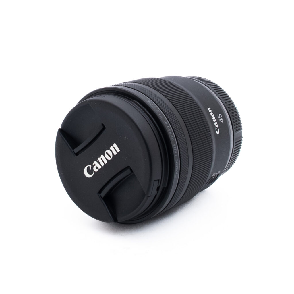 Canon RF 45mm f12 STM-3 Canon RF 45mm f/1.2 STM (Kunto K5, takuu 22kk) - Käytetty