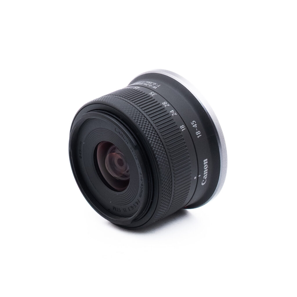 Canon RF-S 18-45mm f45-63 IS STM-2-2 Canon RF-S 18-45mm f/4.5-6.3 IS STM - Käytetty