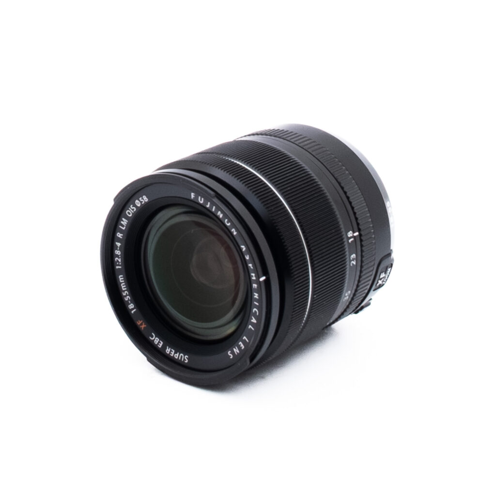 Fuji 18-55mm f28-4 R LM OIS-2-3 Fujifilm Fujinon XF 18-55mm f/2.8-4 R LM OIS (Kunto K5, Takuu 6kk) - Käytetty