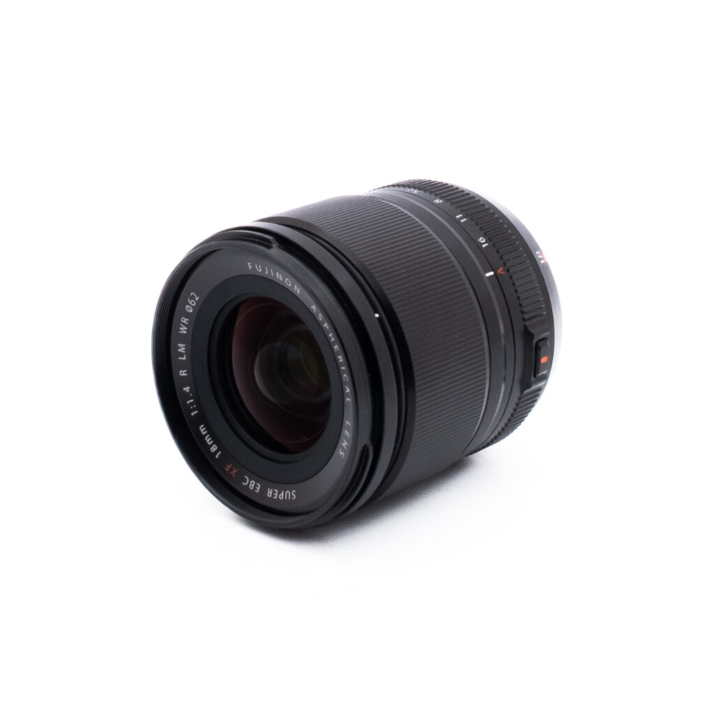 Fuji 18mm f14 R LM WR-2-2 Fujifilm Fujinon XF 18mm f/1.4 R LM WR - Käytetty