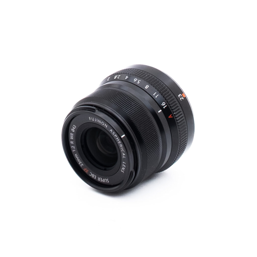 Fuji 23mm f2 R WR-2-2 Fujifilm Fujinon XF 23mm f/2 R WR (Takuu 6kk) - Käytetty