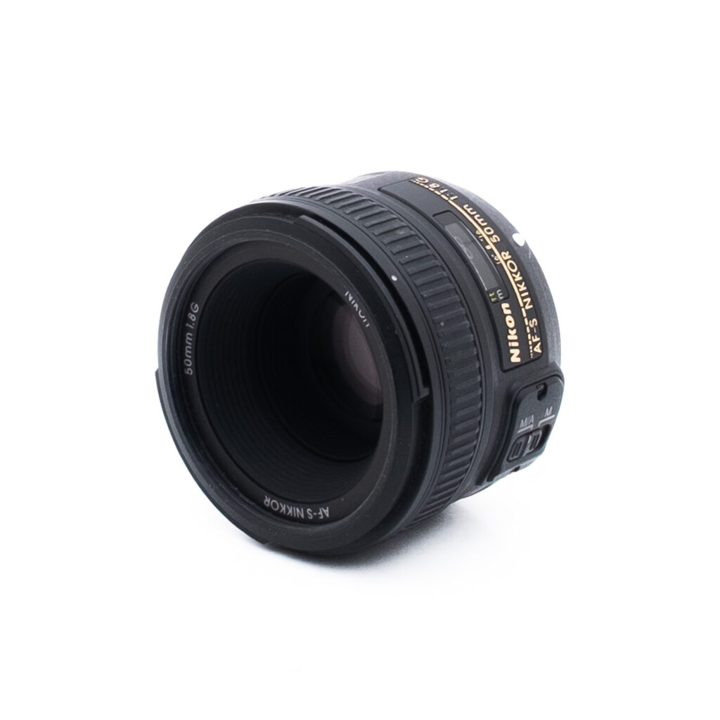 Nikon 50mm f18 G-2 Nikon AF-S Nikkor 50mm f/1.8 G - Käytetty