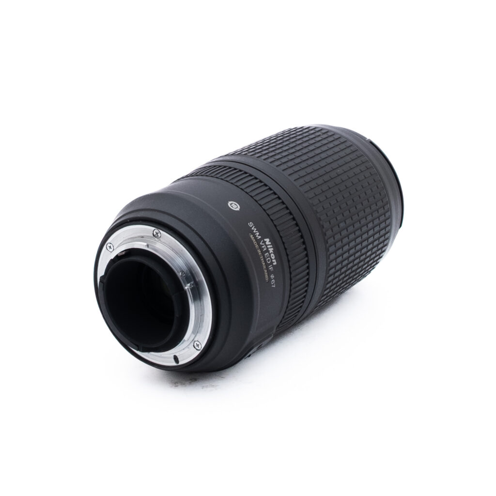 Nikon 70-300mm f45-56G ED VR-1-2 Nikon AF-S Nikkor 70-300mm f/4.5-5.6 G VR (Kunto K5, Takuu 6kk) - Käytetty