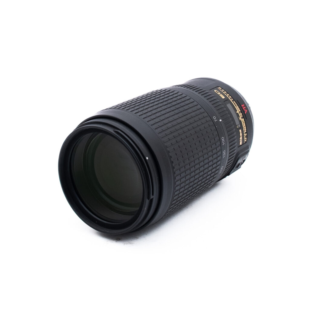 Nikon 70-300mm f45-56G ED VR-2-2 Nikon AF-S Nikkor 70-300mm f/4.5-5.6 G VR (Kunto K5, Takuu 6kk) - Käytetty
