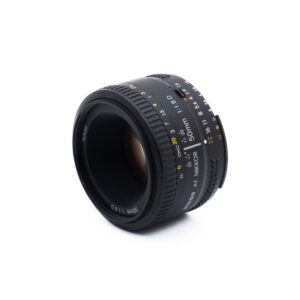Nikon AF Nikkor 50mm f18 D-2-2 Nikon AF Nikkor 50mm f/1.8 D - Käytetty