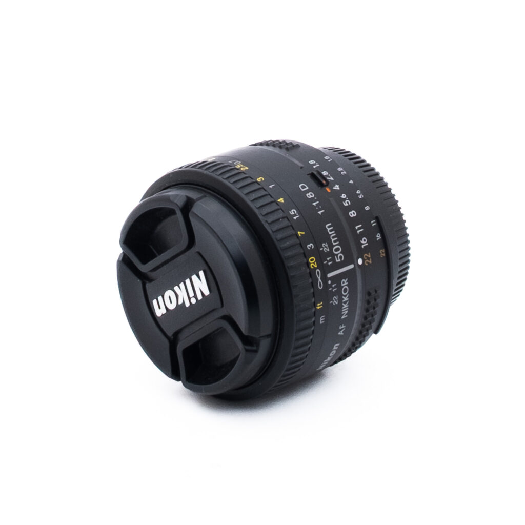 Nikon AF Nikkor 50mm f18 D-3-2 Nikon AF Nikkor 50mm f/1.8 D - Käytetty