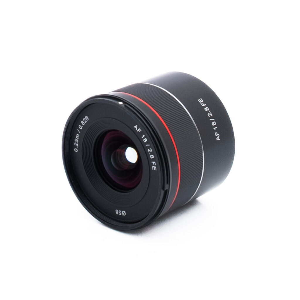Samyang 18mm f28 FE-2 Samyang AF 18mm f/2.8 Sony FE - Käytetty