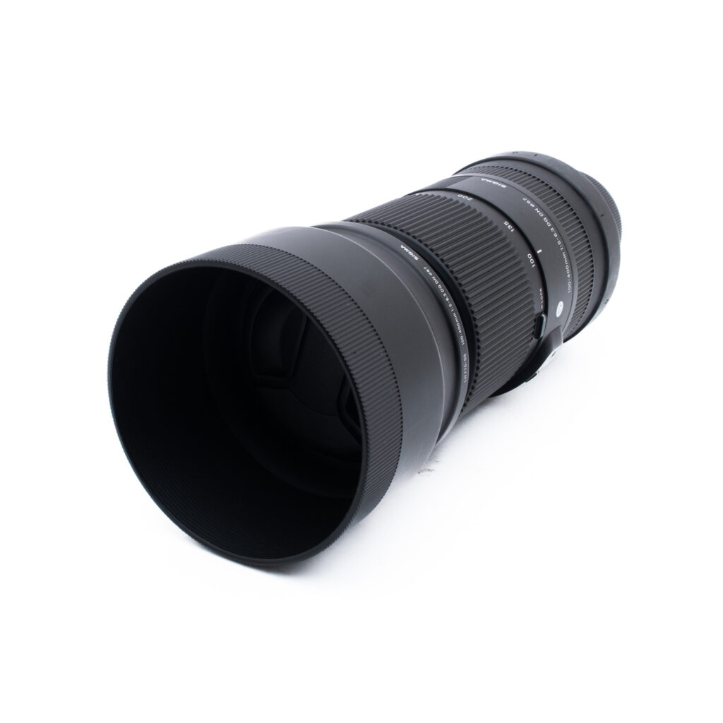 Sigma 100-400mm f5.63 DG-3 Sigma 100-400mm f/5-6.3 C DG DN OS Sony FE - Käytetty