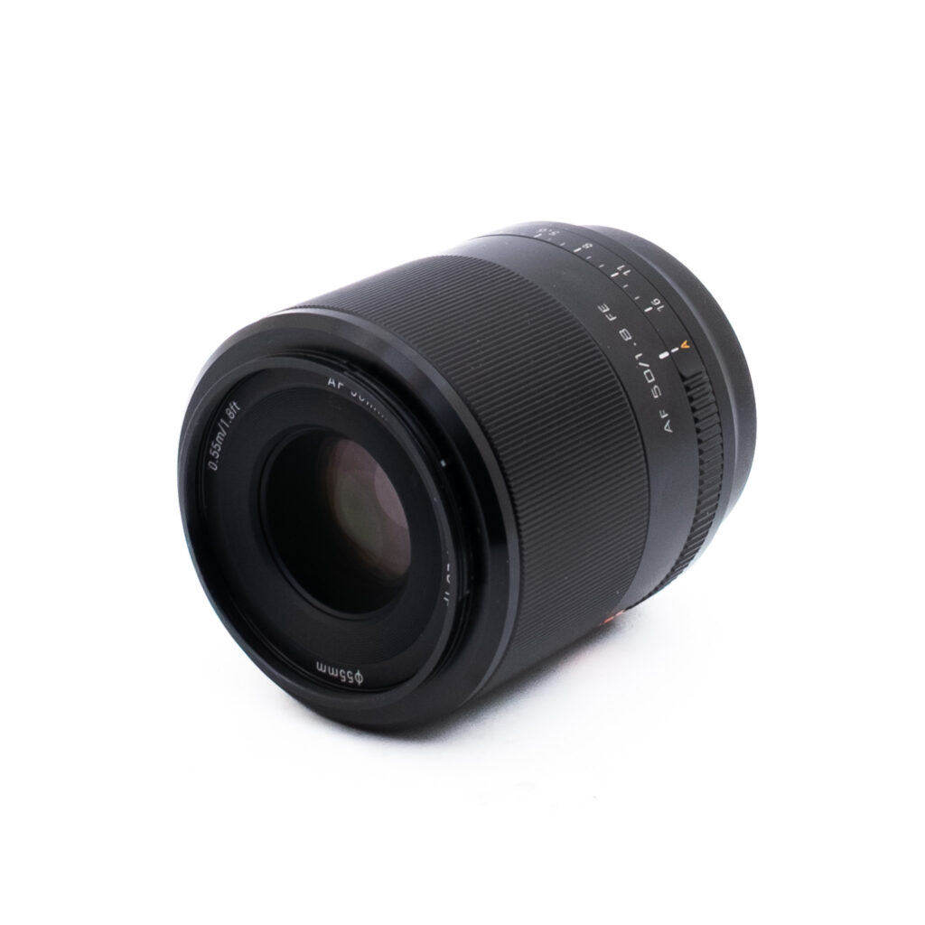 Viltrox 50mm f18 FE-2 Viltrox AF 50mm f/1.8 Sony FE (sis. ALV 25,5%) - Käytetty