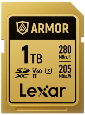 Lexar SDXC ARMOR Gold UHS-II R280/W210 V60 1TB -muistikortti