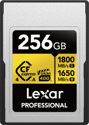 Lexar CFexpress 4.0 Pro Gold R1800/W1650 Type A 256GB -muistikortti
