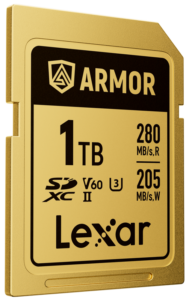Lexar SDXC ARMOR Gold UHS-II R280/W210 V60 1TB -muistikortti