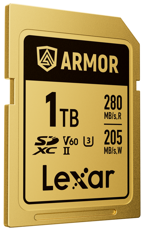 Lexar SDXC ARMOR Gold UHS-II R280/W210 V60 1TB -muistikortti