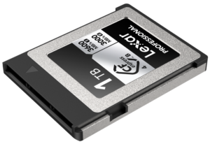 Lexar CFexpress 4.0 Pro Silver, R3600/W3300 1TB memory card