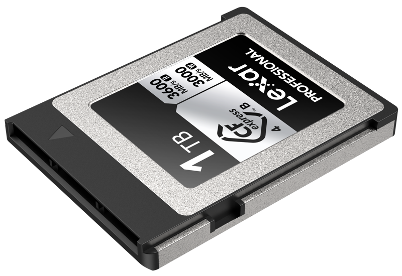 Lexar CFexpress 4.0 Pro Silver, R3600/W3300 1TB memory card