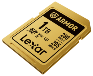 Lexar SDXC ARMOR Gold UHS-II R280/W210 V60 1TB -muistikortti