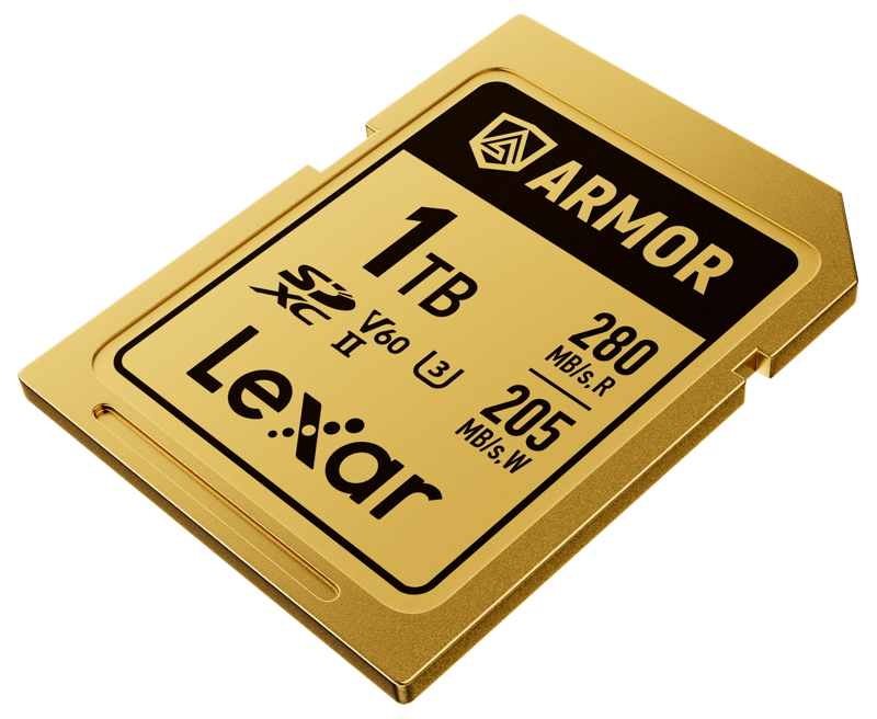 Lexar SDXC ARMOR Gold UHS-II R280/W210 V60 1TB -muistikortti