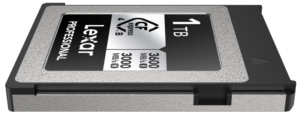 Lexar CFexpress 4.0 Pro Silver, R3600/W3300 1TB memory card