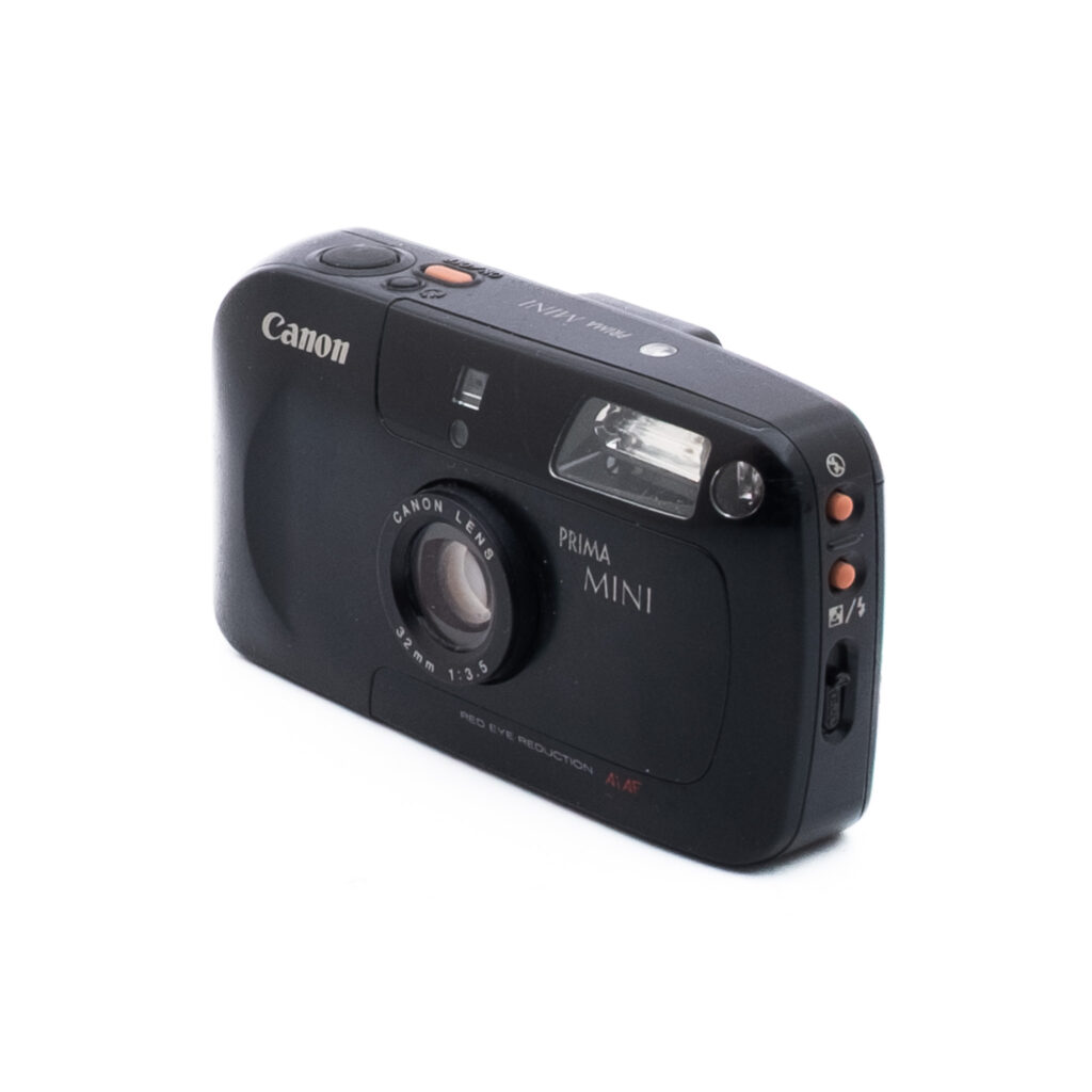Canon Prima Mini-5 Canon Prima Mini -filmikamera - Käytetty