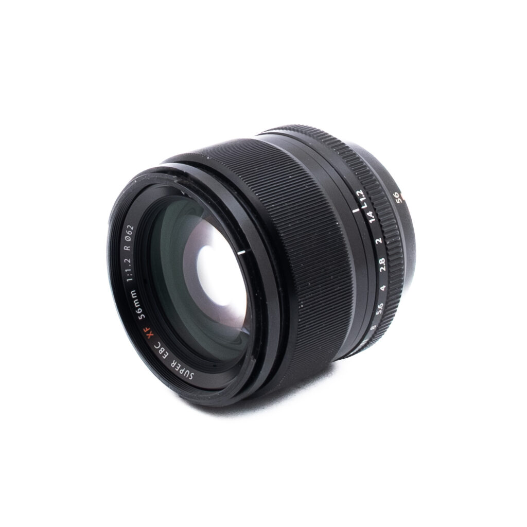 Fuji 56mm f12 R-2-2 Fujifilm Fujinon XF 56mm f/1.2 R - Käytetty