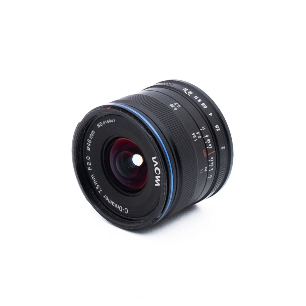 Laowa 7-5mm f2-2 Laowa 7.5mm f/2 C-Dreamer MFT - Käytetty