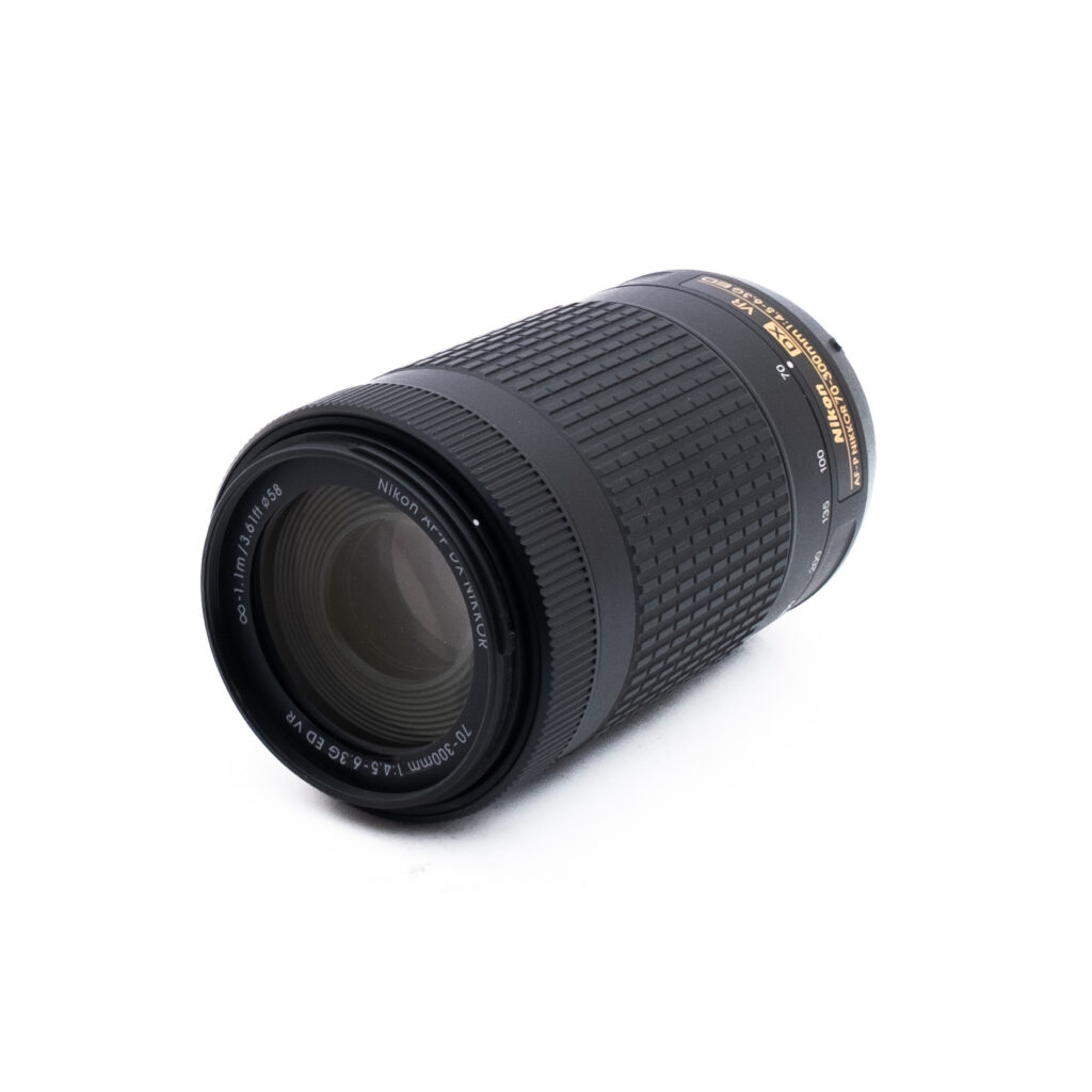 Nikon 70-300mm f45-63 G ED DX VR-2 Nikon AF-P Nikkor 70-300mm f/4.5-6.3G ED DX VR - Käytetty