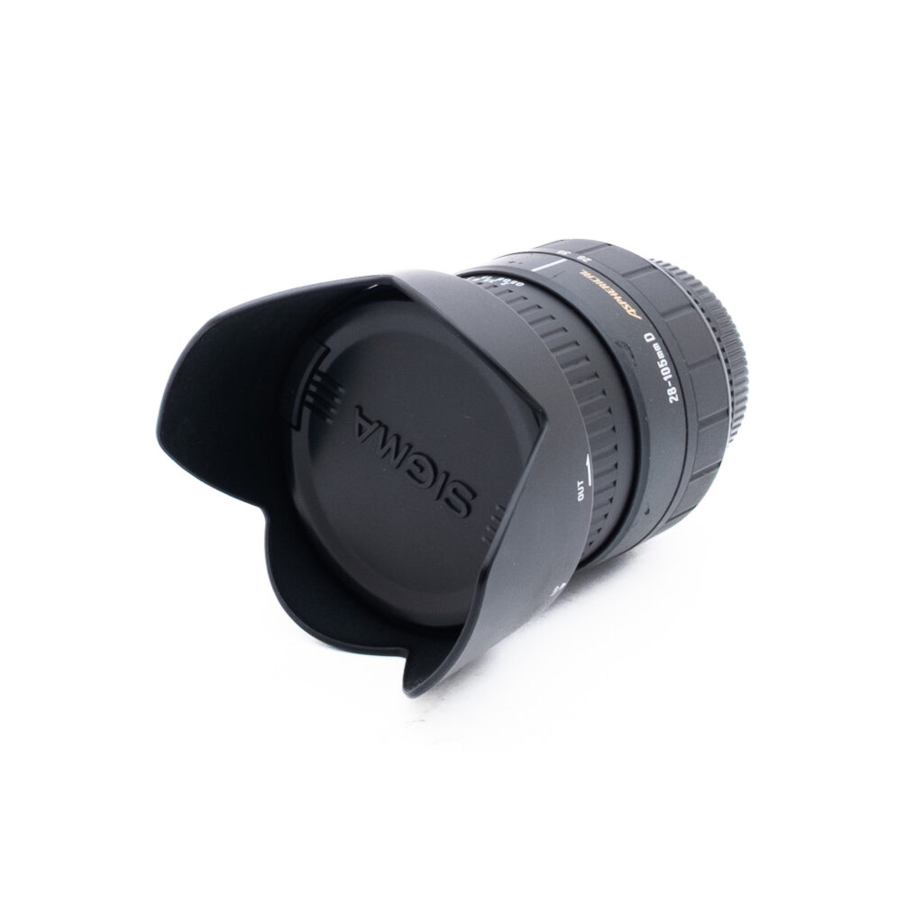 Sigma 28-105mm f28-4 D Nikon-3 Sigma 28-105mm f/2.8-4 D Aspherical IF Nikon F - Käytetty