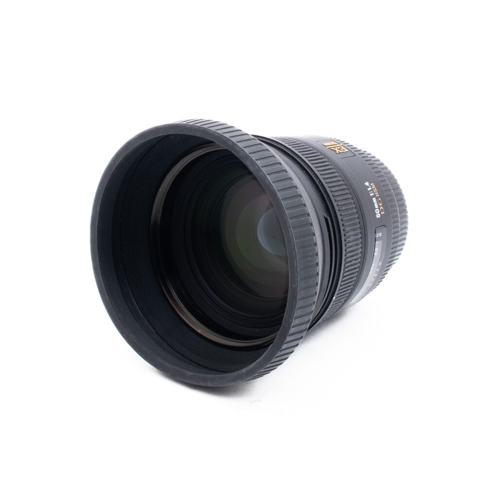 Sigma 50mm f14 DG HSM Canon-3 Sigma 50mm f/1.4 EX DG HSM Canon EF - Käytetty