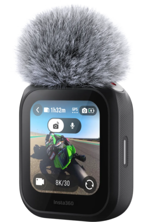 800q-01_134431 Insta360 GPS Preview Remote with Built-In Mic -kaukosäädin
