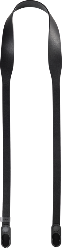 800q-01_134517 Peak Design Form Leather Camera Strap Standard Black -kamerahihna