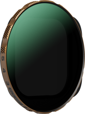 PolarPro LiteChaser 16 VND 2–5-stop Black Mist filter for iPhone 15/16/17 – adjustable neutral density filter