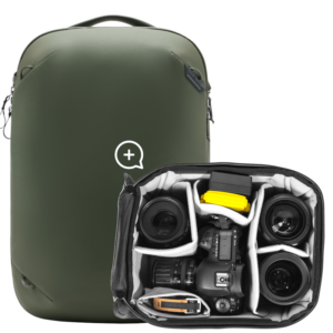 Peak Design Travel Backpack 20L with Camera Cube (S-Medium) Sage - travel rucksack
