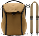 Peak Design Everyday Backpack 20L v2 Coyote + Free Slide Lite Strap -kamerareppu