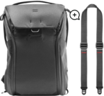 Peak Design Everyday Backpack 30L v2 Black + Free Slide Lite Strap -kamerareppu