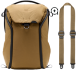 Peak Design Everyday Backpack 30L v2 Coyote + Free Slide Lite Strap -kamerareppu