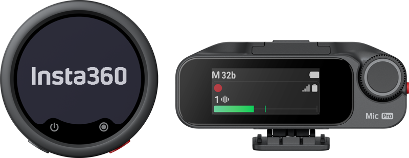 800q-01_136798 Insta360 Mic Pro (1 TX + 1 RX) -langaton mikrofoni
