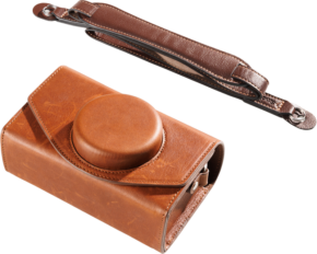 SmallRig 5986 Leather Storage Bag for FUJIFILM X-E5 / X100VI Brown - nahkalaukku