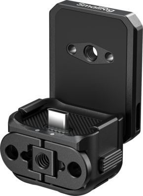 800q-01_137068 SmallRig 6359 Attachable Quick Release Backplate Mount Support with USB-C Port for DJI Osmo Pocket 4