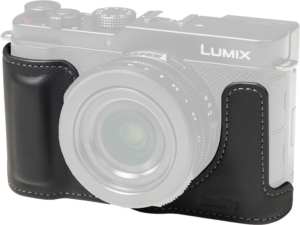 800q-01_137077 SmallRig 5698 Leather Half Case for Panasonic Lumix L10 Black - nahkakotelo