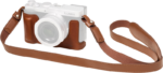 SmallRig 6275 Leather Half Case Kit for Panasonic Lumix L10 Brown