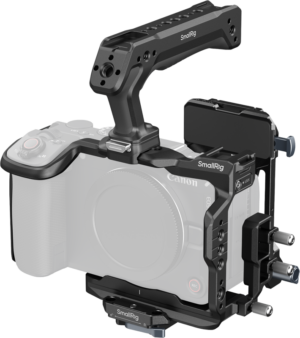 800q-01_137131 SmallRig 6381 HawkLock Quick Release Cage Kit with V-Mount Battery Plate for Canon EOS R6 V - häkki