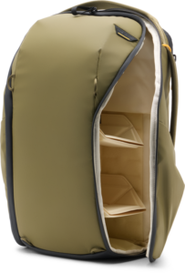 800q-02_133971 Peak Design Everyday Backpack 20L Zip v2 Kelp + Free Leash -kamerareppu