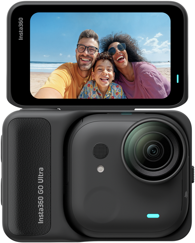 800q-02_134208 Insta360 GO Ultra Standard Bundle (Midnight Black) -actionkamera