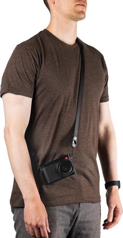800q-02_134520 Peak Design Form Leather Camera Strap Long Black -kamerahihna