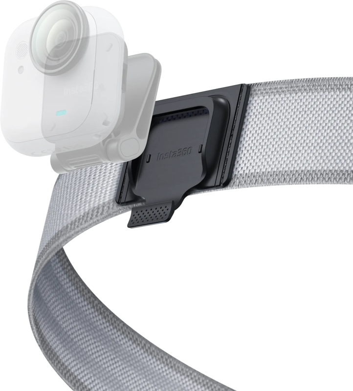 800q-02_134620 Insta360 GO Ultra Easy Clip Headband (Gray) -päänauha