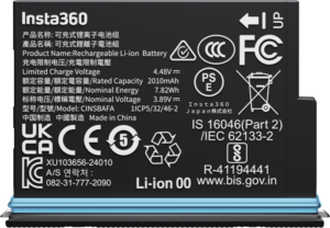 800q-02_134774 Insta360 X4 Air Battery -akku
